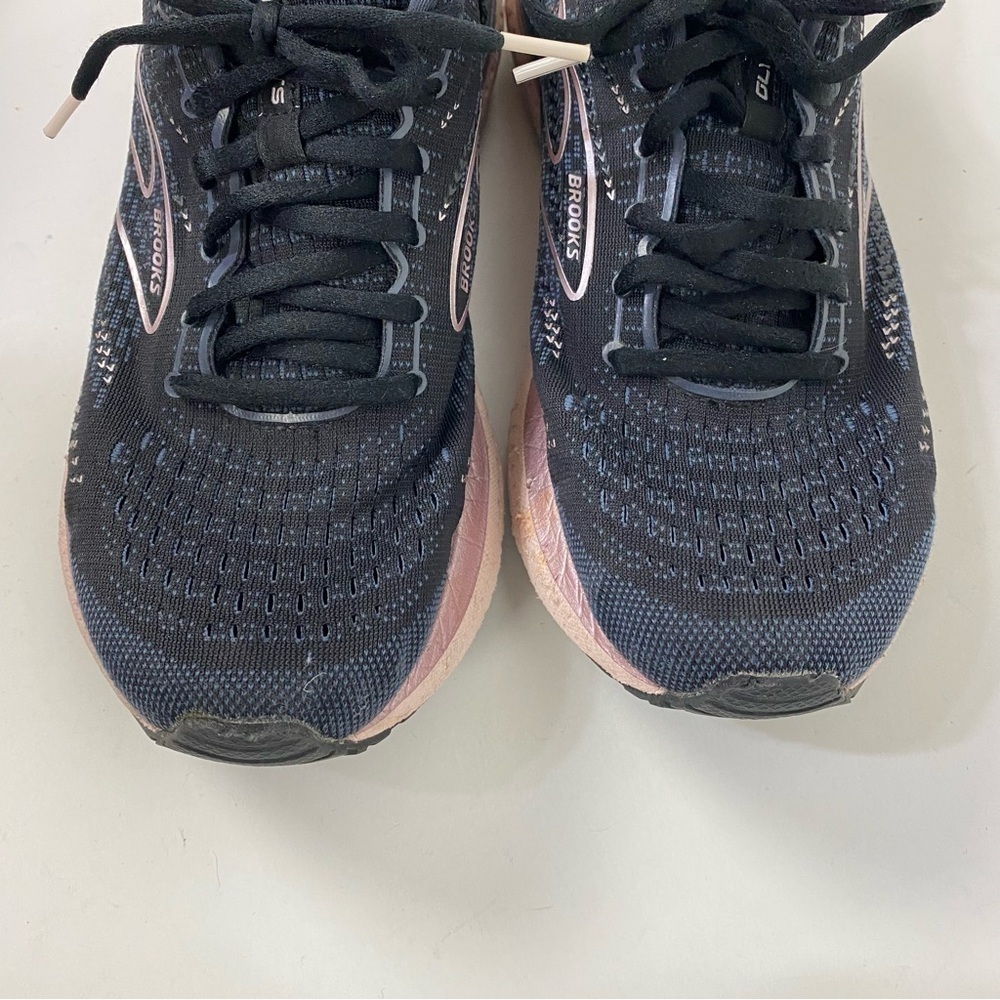 Brooks Glycerin GTS 19 navy purple pink athletic running shoes - Picture 2 of 7